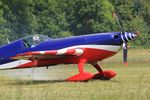 F-TGCJ @ LFFQ - Extra 330SC, French Air Force aerobatic team, Taxiing to parking area, La Ferté-Alais (LFFQ) air show 2015 - by Yves-Q