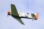 F-AZBE @ LFFQ - North American AT-6C Harvard IIA, On display, La Ferté-Alais airfield (LFFQ) Airshow 2015 - by Yves-Q