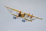 F-AZMB @ LFFQ - Caudron G.3, On display, La Ferté-Alais airfield (LFFQ) Airshow 2015 - by Yves-Q