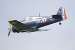 F-AZHD @ LFFQ - North American NA-68, On display, La Ferté-Alais (LFFQ) Air show 2015 - by Yves-Q