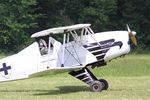 F-AZGG @ LFFQ - CASA 1-131E Jungmann, Taxiing to parking area, La Ferté-Alais airfield (LFFQ) Airshow 2015 - by Yves-Q