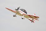F-PXKE @ LFFQ - Mudry CAP-10B, On display, La Ferté-Alais airfield (LFFQ) Airshow 2015 - by Yves-Q