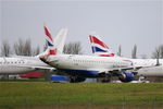 G-LCAB @ EGSH - In storage at Norwich. - by Graham Reeve