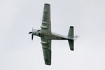 F-AZDP @ LFFQ - Douglas AD-4NA Skyraider, On display, La Ferté-Alais airfield (LFFQ) Air show 2015 - by Yves-Q