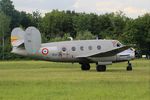 F-AZKT @ LFFQ - Dassault MD-311 Flamant, Taxiing, La Ferté-Alais airfield (LFFQ) Airshow 2015 - by Yves-Q
