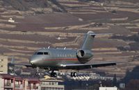 9H-VFG @ SIR - Vistajet landing at Sion Airport - by Martin Thut