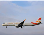 OY-TCF @ EKCH - OY-TCF in the new Sunclass Airlines c/s. Arriving from the painter. Landing rw 22L.