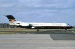 D-ADFC @ EDDL - Fokker 100 F28-100 - DI BAG Deutsche BA - 11315 - D-ADFC - 1995 - DUS - by Ralf Winter