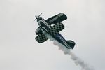 F-HBOB @ LFFQ - Aviat Pitts S-2B, On display, La Ferté-Alais Airfield (LFFQ) Air Show 2012 - by Yves-Q