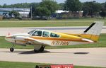N7176N @ KOSH - Beech D55 - by Mark Pasqualino