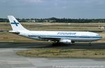 OH-LAB @ EDDL - Airbus A300 B4-203 - AY FIN Finair - 302 - OH-LAB - 1994 - DUS - by Ralf Winter