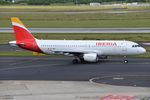 EC-MUF @ EDDL - Airbus A320-214 - IB IBE Iberia 'Cadaques' - 3278 - EC-MUF - 13.06.2019 - DUS