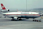 HB-IHH @ LSZH - HB-IHH  McDonnell Douglas DC-10-30 [46582] (Swissair) Zurich~HB 10/09/1981 - by Ray Barber