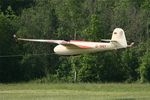 D-1901 @ LFFQ - DFS 108-53 Habicht E, Take off, La Ferte-Alais Airfield (LFFQ) Air Show 2012 - by Yves-Q