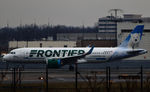 N353FR @ KEWR - Taxing for takeoff