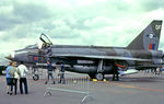 XS923 @ EGUN - XS923   English Electric Lightning F.6 [95256] (Royal Air Force) RAF Mildenhall~G 24/05/1986 - by Ray Barber