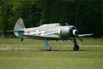 D-FJII @ LFFQ - Yakovlev Yak-11, Landing, La Ferté-Alais Airfield (LFFQ) Air show 2012 - by Yves-Q
