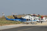 5A-WMA @ LMML - Agusta Bell AB-412 5A-WMA Al Maha Aviation - by Raymond Zammit