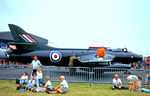 G-BVWV @ EGDG - G-BVWV   (XE653) Hawker Hunter F.6A [41H/679997] (Royal Air Force) RAF St. Mawgan~G 02/08/1995.  I have found 3 different construction numbers for this aircraft 41H-674112, 41H-679991 and the above. - by Ray Barber