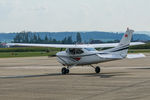 HB-CZU @ LSZG - Departing Grenchen. - by sparrow9