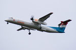 LX-LGE @ LOWW - Luxair De Havilland Canada Dash 8-400 - by Thomas Ramgraber
