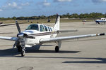 N217LJ @ LNA - arriving at KLNA - by Bruce H. Solov