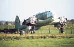B.21-27 @ QFO - Duxford 31.10.1999.Aircraft is a composite : Tail C/N 155,fuselage C/N 053 - by leo larsen