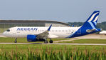 SX-NEA @ EDDS - AEGEAN A320NX