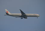 B-1430 @ EGLL - Boeing 777-39L(ER) flight number CA579 operating the PEK - LHR service, on finals to runway 9R at London Heathrow. - by moxy