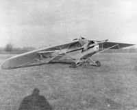 N35645 - Damage around 1958.

Owner at time William Forrest James
Photo at Wooster Airport - by William Forest James
