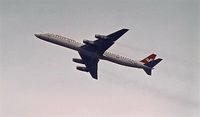 TC-MAB - Airborne from BRU rwy 25R '90s - by joannes van mierlo
