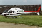 ZJ139 @ EBLG - ZJ139  Twin Squirrel HCC.1 at Heli-days Liège in 2005. - by Marc Van Ryssel