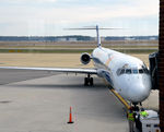 N420NV @ KRIC - At the gate Richmond