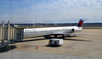 N919DE @ KRIC - Arrived at gate Richmond