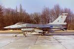 FA-82 @ EBBE - 1996-02.F-16A.SPOTTERSDAG.THISTLE. - by Robert Roggeman