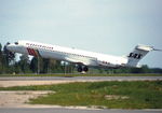 LN-RMX @ GEN - Oslo Gardermoen 5.6.2000.ex HB-IUA - by leo larsen