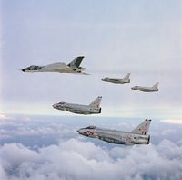 XH561 - My contact is piloting 3 in 'Hotel' on the port wing. Pilot's comments: Note the Maltese crosses on the fin as we had just got back from the exercise in Malta and the Maltese had agreed we could put their Maltese (George) Cross on the aircraft. - by Royal Air Force