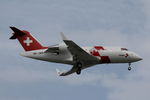 HB-JWB @ LMML - Bombardier Challenger 650 HB-JWB Swiss Air Ambulance - by Raymond Zammit