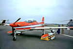 PP-ZDK @ EGLF - PP-ZDK   Embraer EMB-312 Tucano  [312005] (Embraer) Farnborough~G 12/09/1982 - by Ray Barber