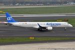 EC-LKM @ EDDL - Embraer ERJ-195LR 190-200LR - X5 OVA Air Europa Express - 19000425 - EC-LKM - 25.11.2019 - DUS
