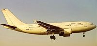 N815PA @ EBBR - Landing at Brussels/ scan from slide '90s - by joannes van mierlo