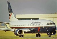 G-DOCC @ EBBR - Awaiting T/O clearance at Brussels / scan from slide - by joannes van mierlo
