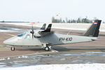 PH-KIO @ EGSH - Arriving at Norwich. - by keithnewsome
