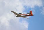N5536Q @ 7FL6 - Mooney M20E - by Mark Pasqualino