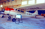 G-BBYE @ EGSU - G-BBYE   Cessna 195 [7550} Duxford~G 18/05/1980 - by Ray Barber