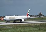 A6-ECX @ LMML - Boeing 777-31H/ER of Emirates at Malta International Airport, Luqa - by Ingo Warnecke