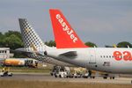 OE-IVL @ LFRB - Airbus A320-214, Boarding ramp, Brest-Bretagne airport (LFRB-BES) - by Yves-Q
