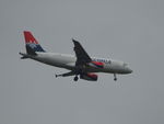 YU-APE @ EGLL - Airbus A319-132 on finals to 9R London Heathrow. - by moxy