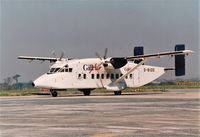 G-BIOE @ GCI - Gill Air operated the aicraft on the NCL-GCI schedule - by Jeremy Masterman