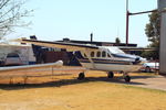 N7168B @ FAKR - N7168B   (N-7168B) Cessna T.337G Turbo Super Skymaster [P337-0218] Krugersdorp-Oatlands~ZS 13/09/2014 - by Ray Barber